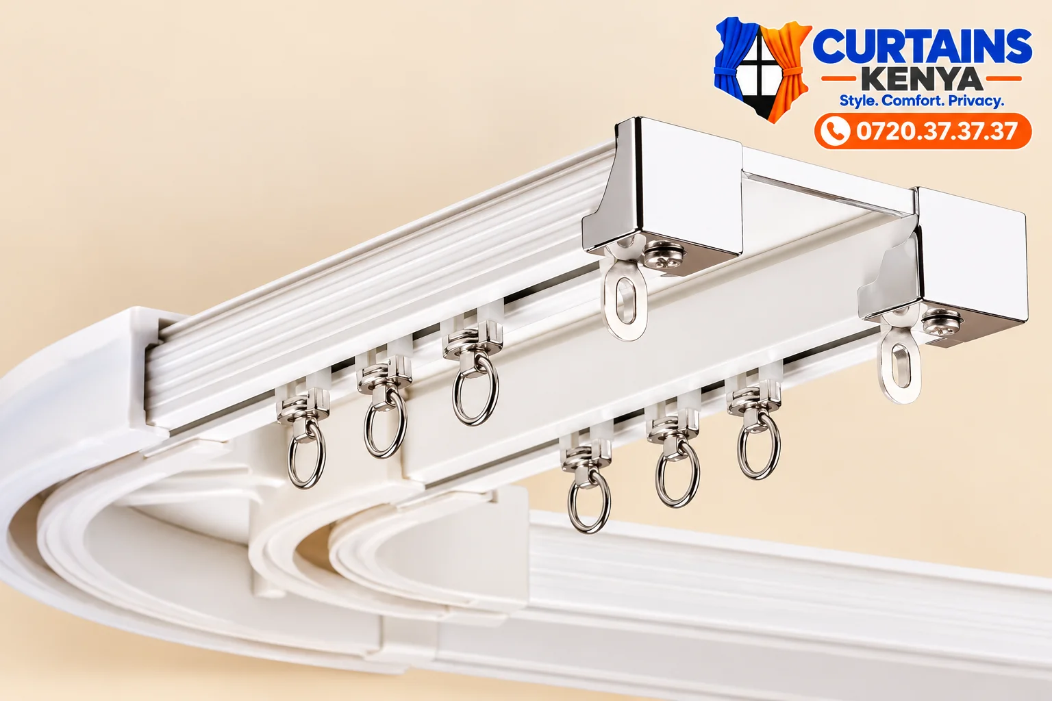 Curtain rails collection